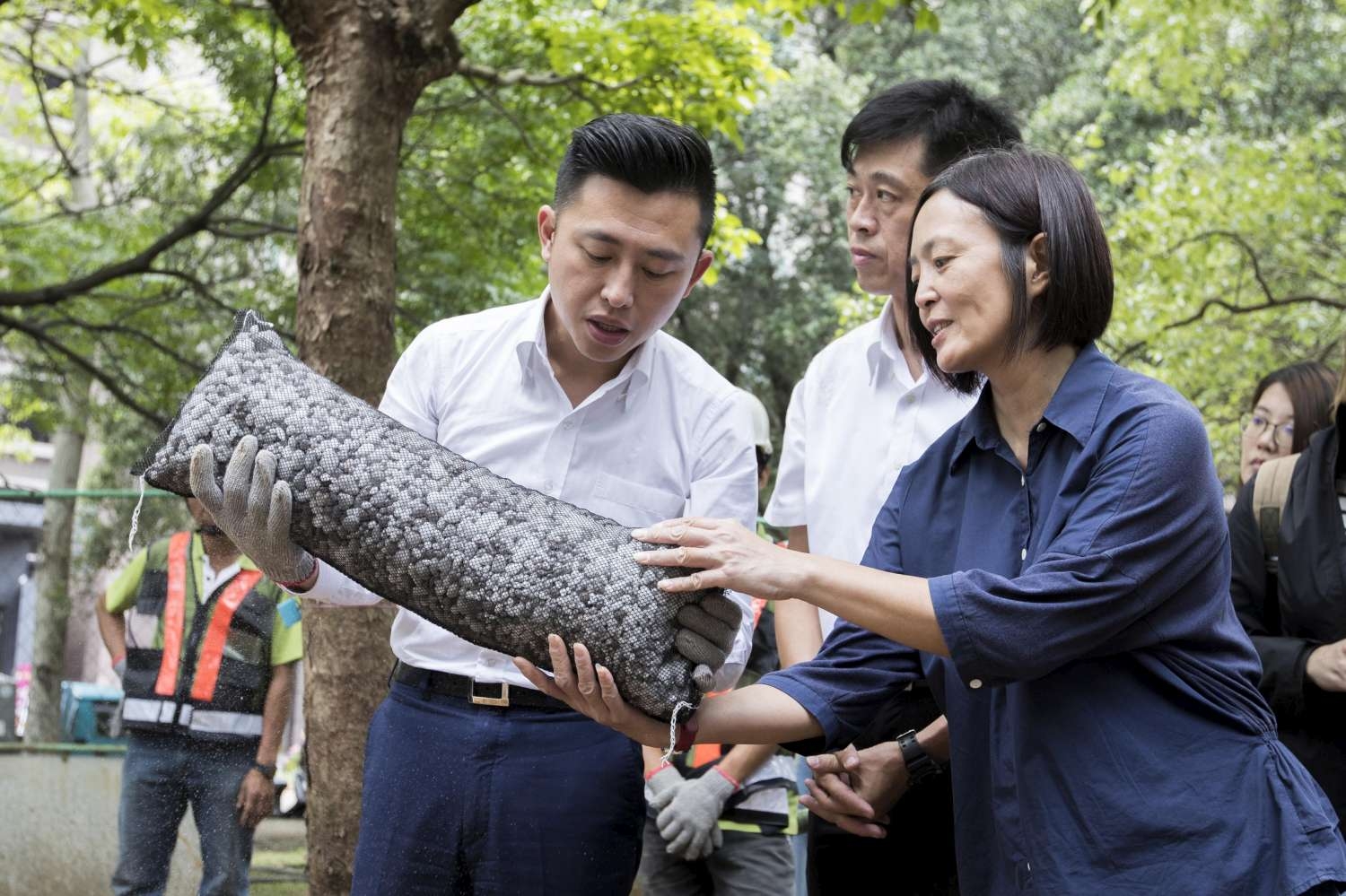 引進友善技術為新竹公園樹木「進補」 林智堅市長：提供更多優質減壓環境