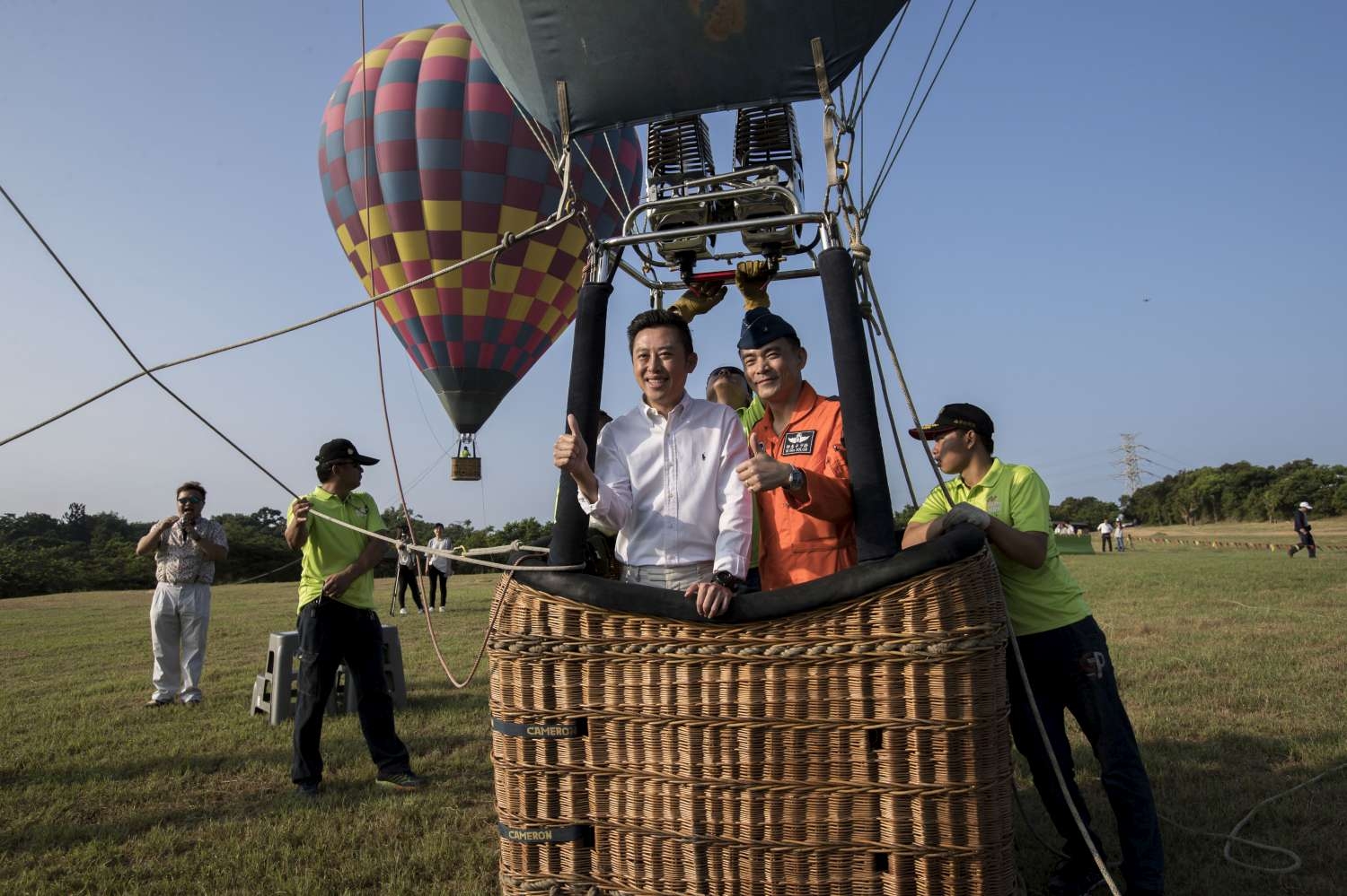 熱氣球繽紛派對週末登場 林智堅市長邀全台民眾玩遍青青草原