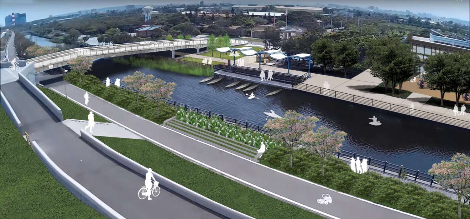 港南運河未來示意圖