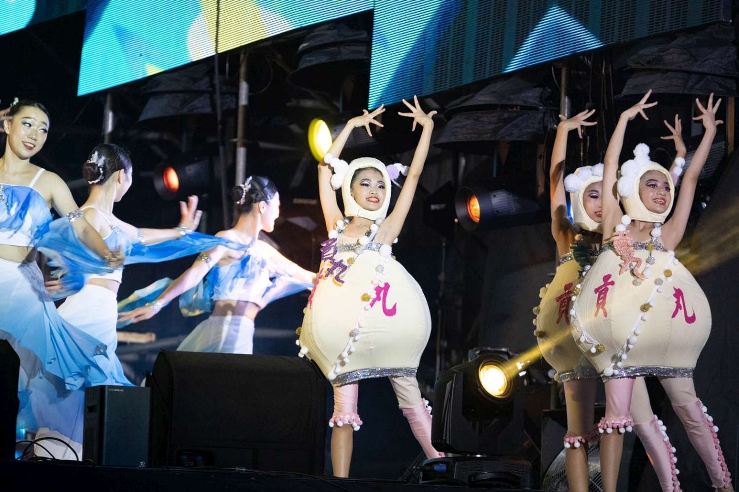 國慶晚會在新竹市由欣蕾舞蹈團帶來精彩演出