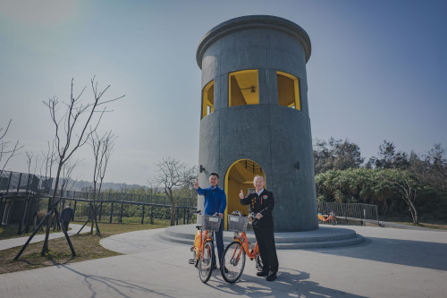 新竹市與苗栗縣合作向中央爭取3千多萬元經費，打造1.2公里串聯竹苗的自行車道