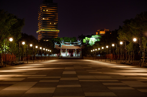 新竹孔廟建物、廣場都找來不同設計者打燈，讓整體光環境更升級
