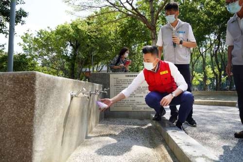 竹市125處公園綠地將提供肥皂，加強防疫。