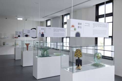 玻藝節「透明博物館」玻璃工藝博物館特展區。